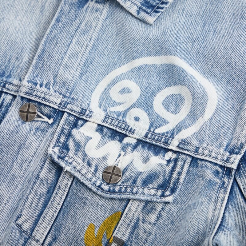 999 X KSUBI JUICE TRIP CLASSIC DENIM JACKET - Image 3